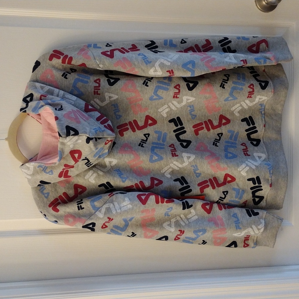 FILA Hoodie Pullover Girls L (14-16). - Picture 9 of 13